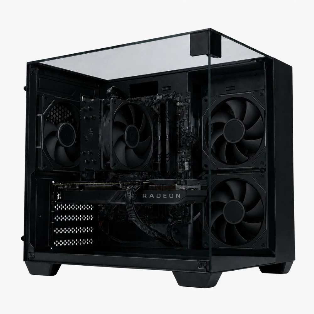 PC Gamer Bluepc Rush - Intel Core i5 6500 16gb Ddr4 Radeon Rx 550 4gb SSD 512gb - Pgbp-rus1021 - view 4