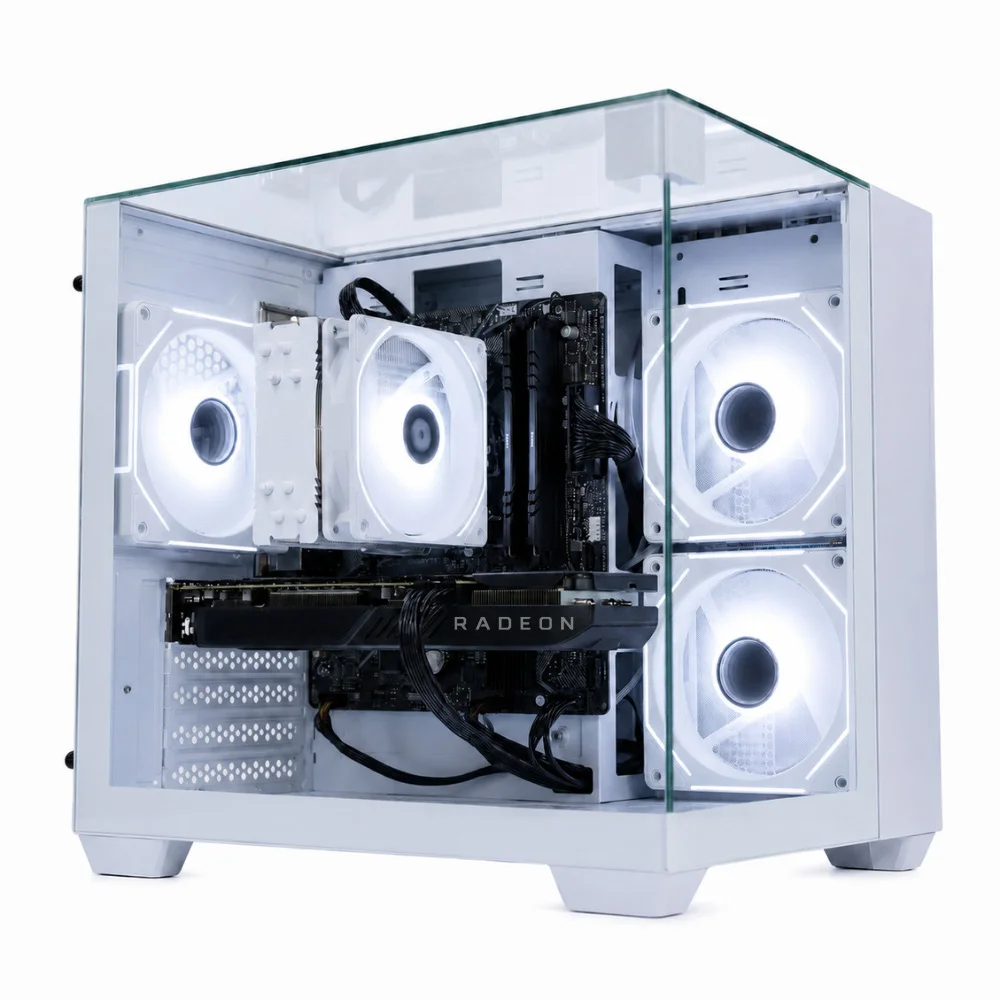 PC Gamer Bluepc Rush - Intel Core i5 6500 16gb Ddr4 Radeon Rx 580 8GB SSD 512gb Branco - Pgbp-rus1037