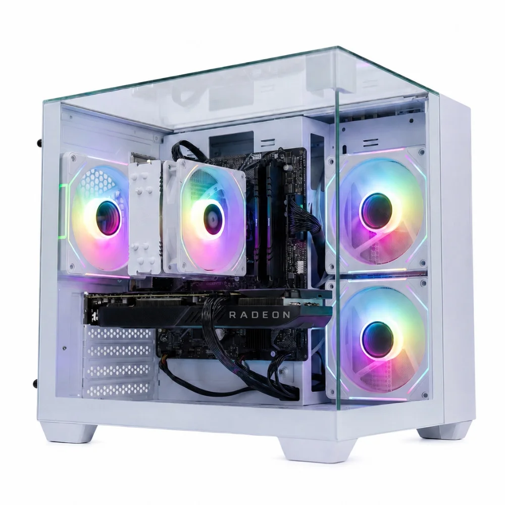PC Gamer Bluepc Rush - Intel Core i5 6500 16gb Ddr4 Radeon Rx 550 4gb SSD 512gb Branco - Pgbp-rus1036 - view 4