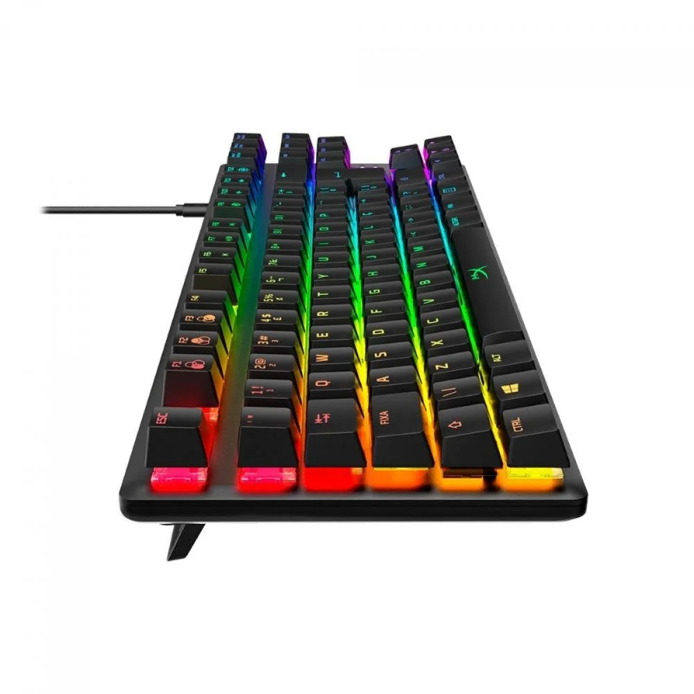 Teclado Mecanico Usb Gamer Hyperx Alloy Origins Core Tkl RGB Switch Red Preto 4p5p3a2#ac4 Teclado Mecanico Usb Gamer Hyperx Alloy Origins Core Tkl RGB Switch Red Preto 4p5p3a2#ac4