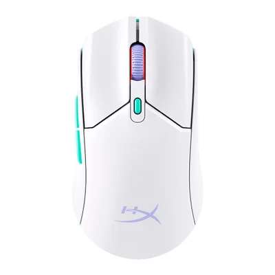 Mouse Gamer Sem Fio Hyperx Multifire Haste 2 Core Branco 8r2e7aa