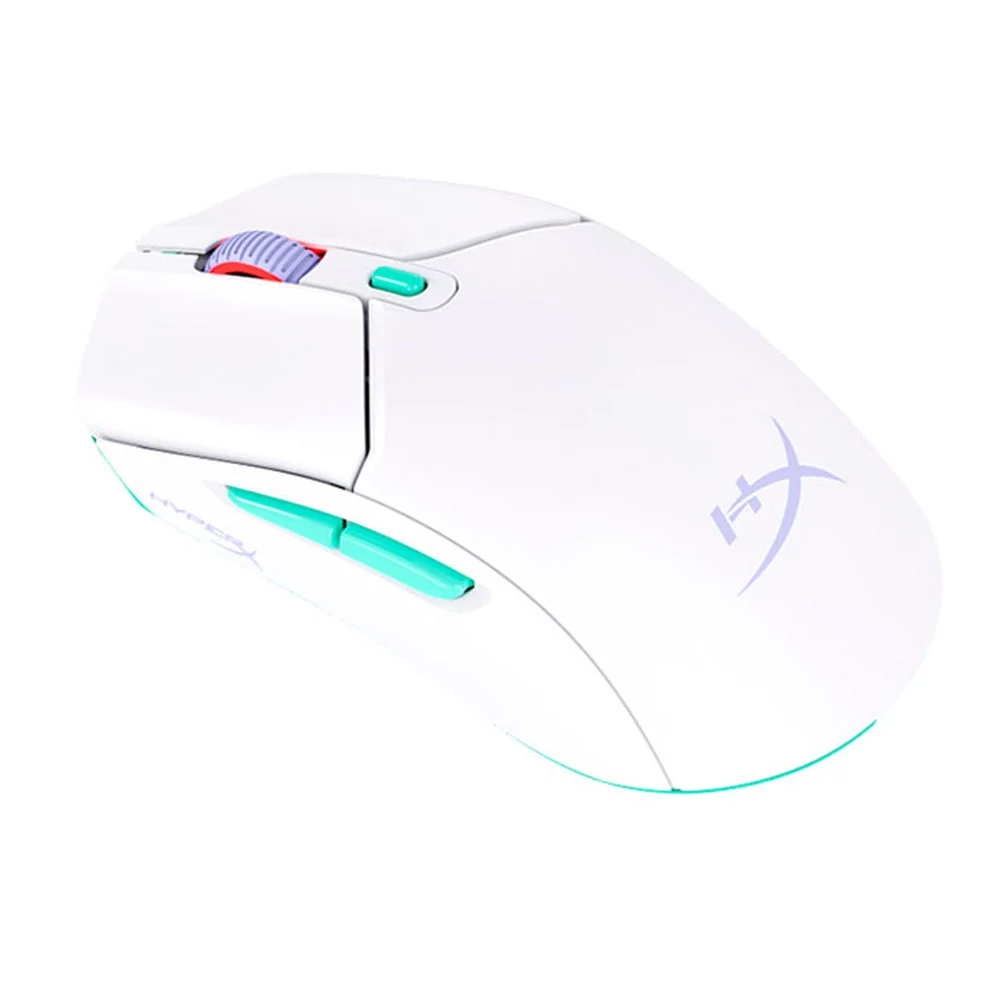 Imagem 4 de 5 do produto Mouse Gamer Sem Fio Hyperx Multifire Haste 2 Core Branco 8r2e7aa