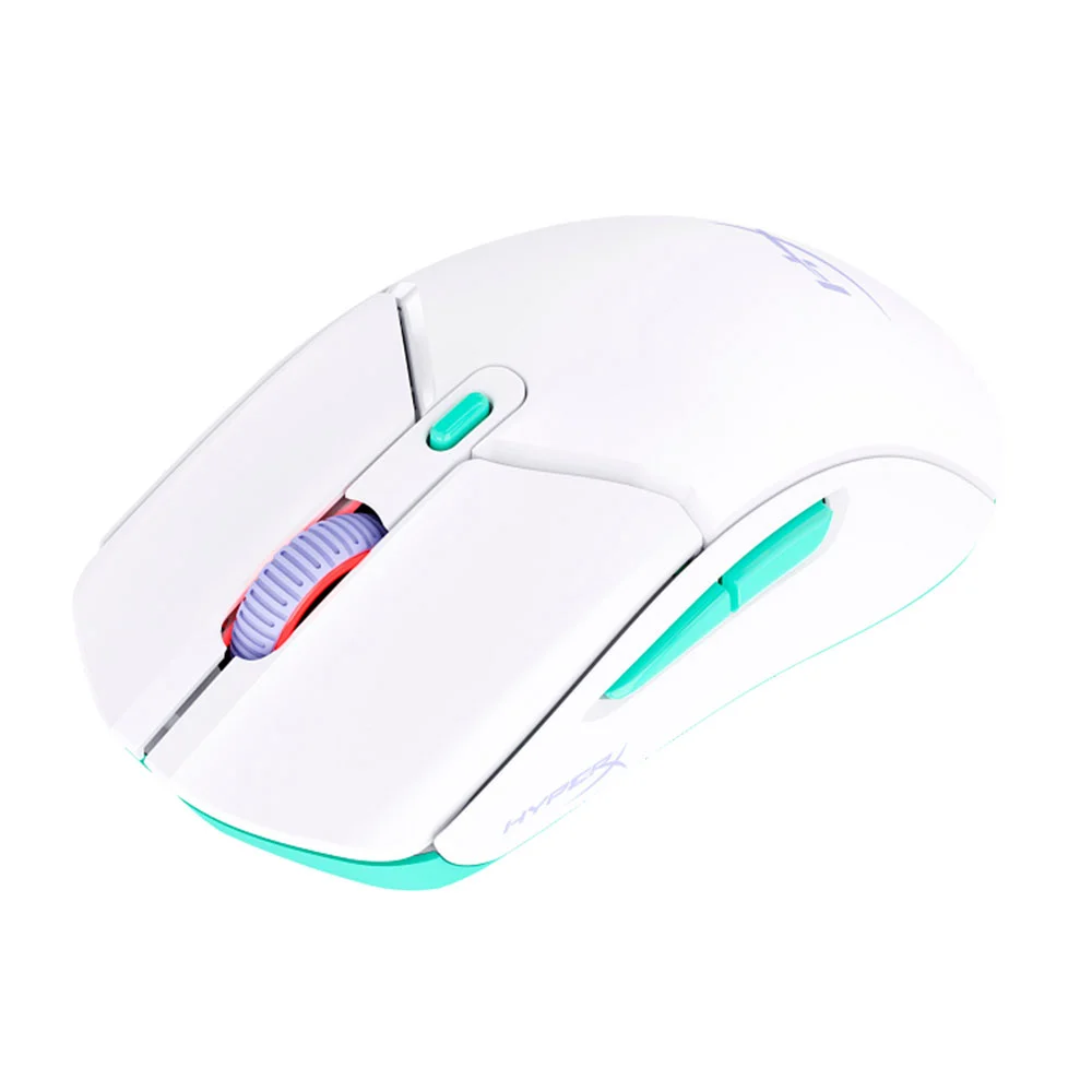 Imagem 5 de 5 do produto Mouse Gamer Sem Fio Hyperx Multifire Haste 2 Core Branco 8r2e7aa