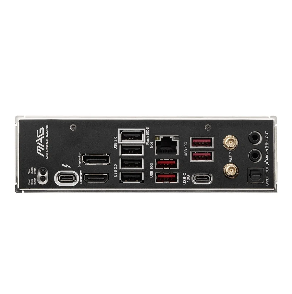Placa Mãe Msi Mag B860 Tomahawk Wifi 7 LGA  1851 4xDDR5 Chipset Intel B860 Atx 6