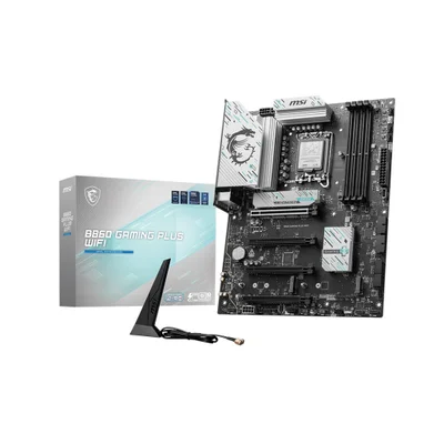 Placa Mãe Msi B860m Gaming Plus Wifi, Intel LGA  1851, Matx, Wf/blt, Ddr5 - B860m Gaming Plus Wifi