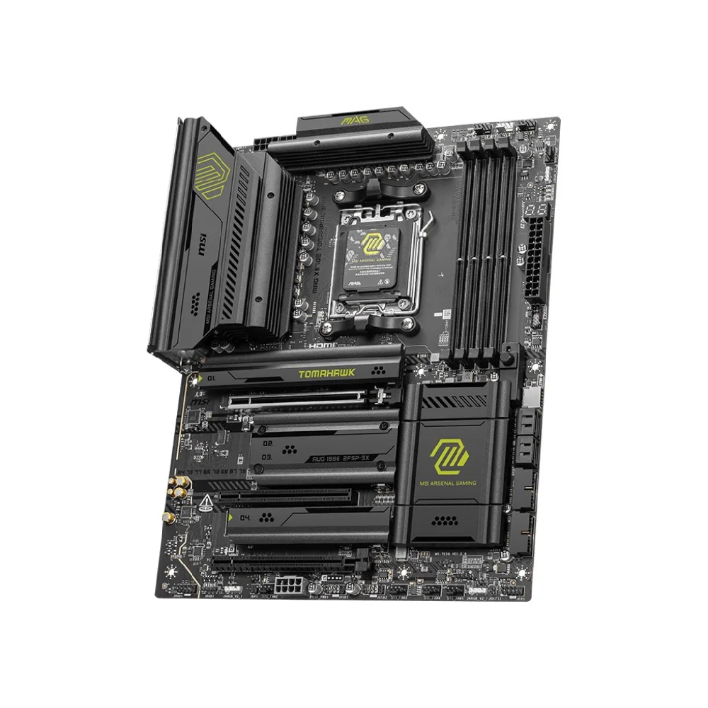 Placa Mãe Msi Mag X870e Tomahawk Wifi7 Am5 4xDDR5 Amd X870e Atx 7