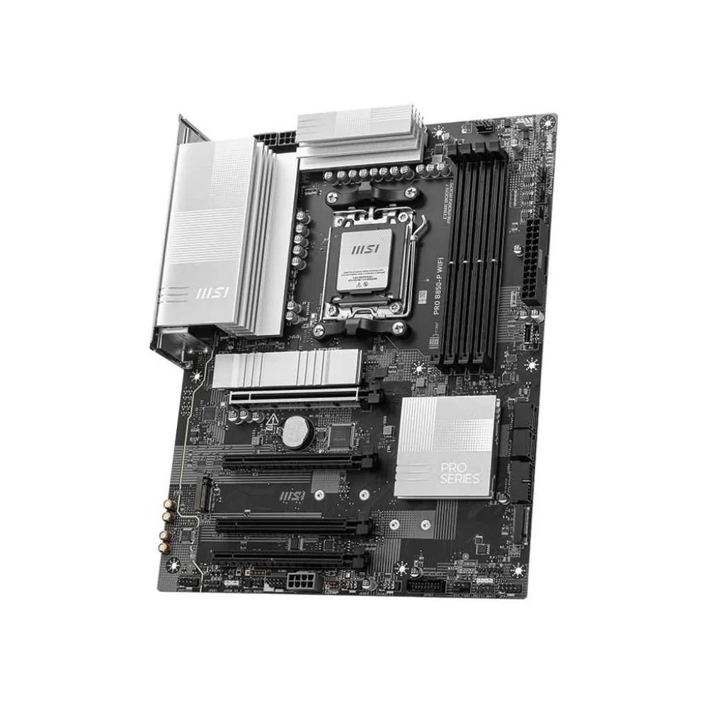 Placa Mãe Msi Pro B850-p Wifi 7 Am5 4xDDR5 Chipset Amd B850 Atx 6