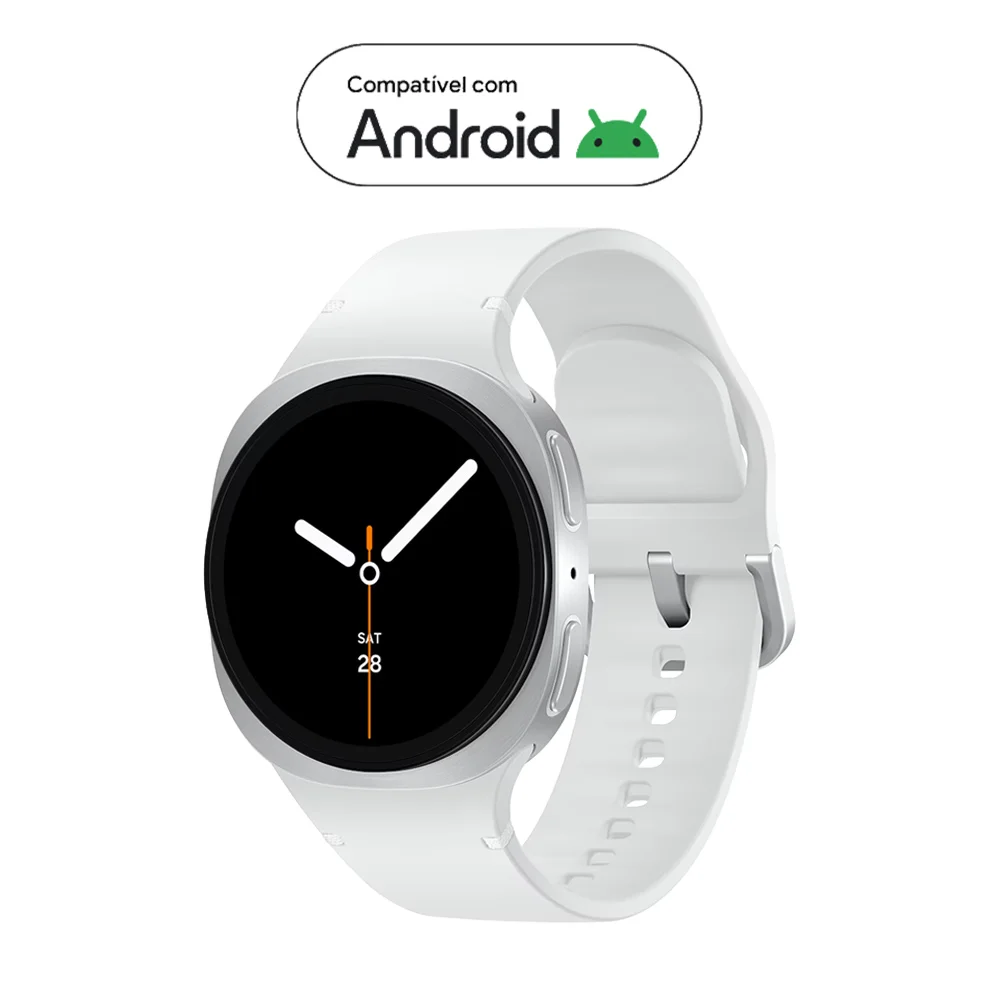 Galaxy Watch 8 44MM シルバー BT版 Produtos com até 15 OFF no PIX KaBuM