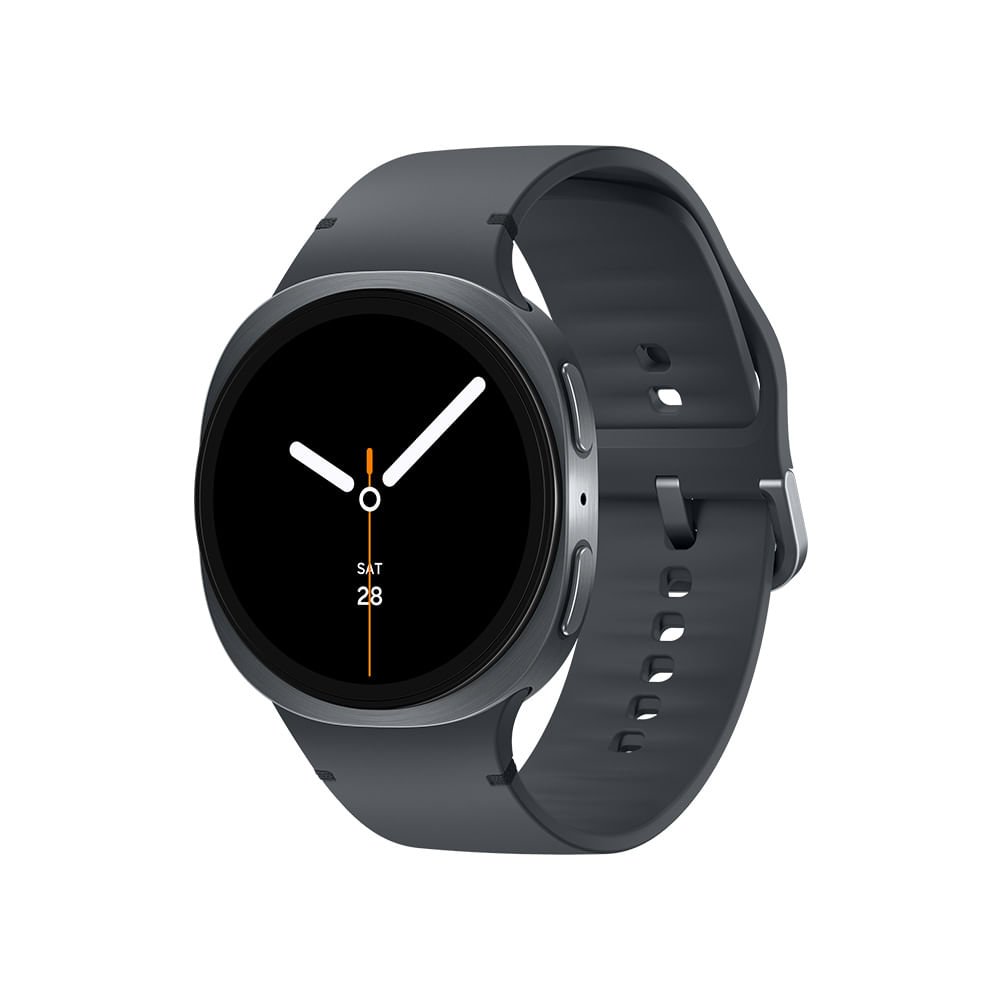 Samsung Galaxy Watch8 Smartwatch 40mm Lte, Galaxy Ai, Tela Em Cristal De Safira Grafite