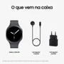 Samsung Galaxy Watch8 Smartwatch 40mm Lte, Galaxy Ai, Tela Em Cristal De Safira Grafite 13