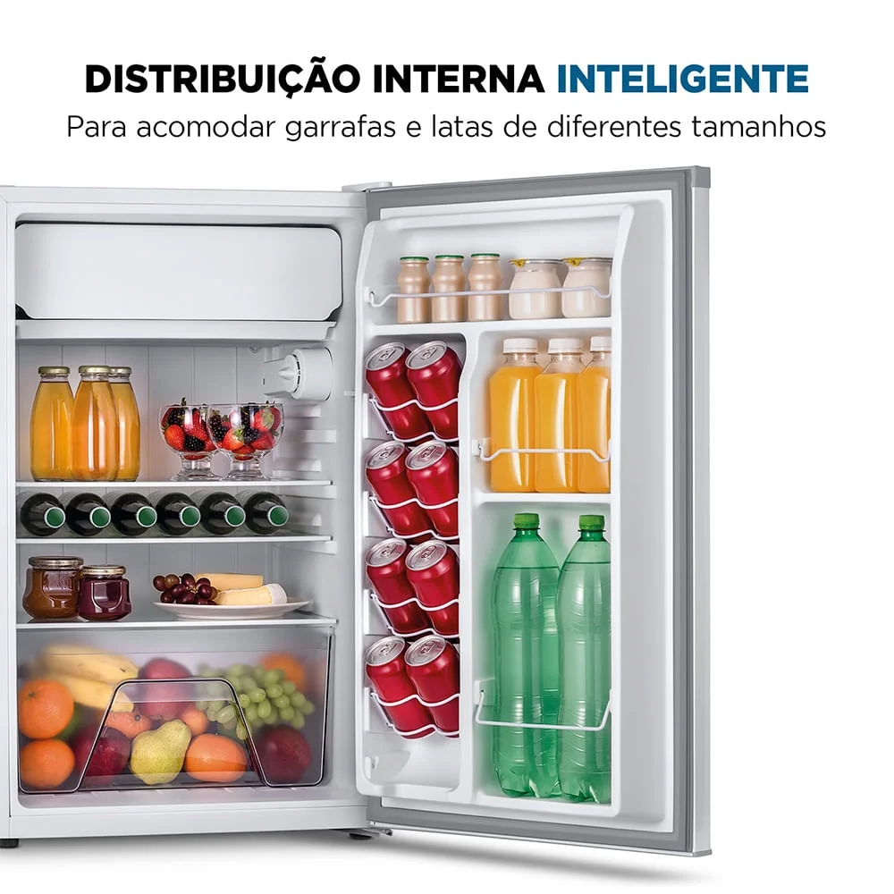 Imagem 4 de 5 do produto Frigobar Mondial 120l Porta Reversível Branco Fgb-01-w120 127v