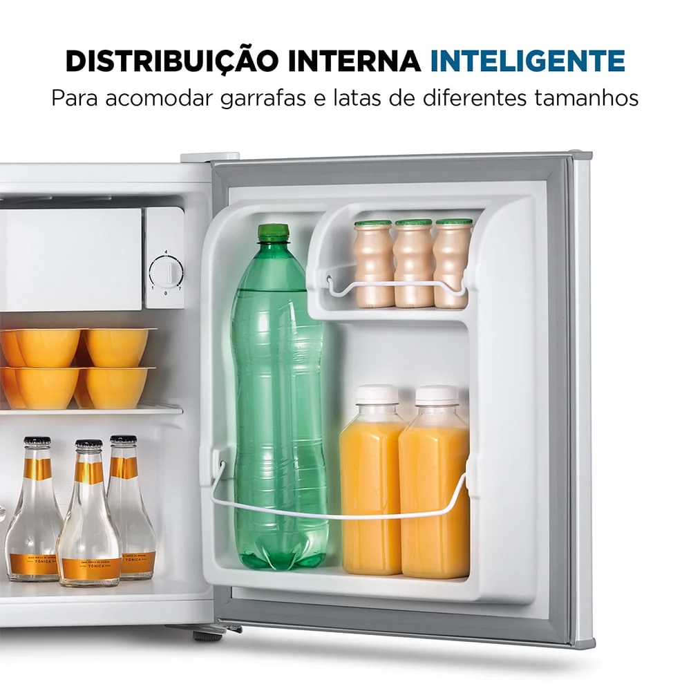 Imagem 4 de 5 do produto Frigobar Mondial 46l Porta Reversível Branco Fgb-01-w50 220v
