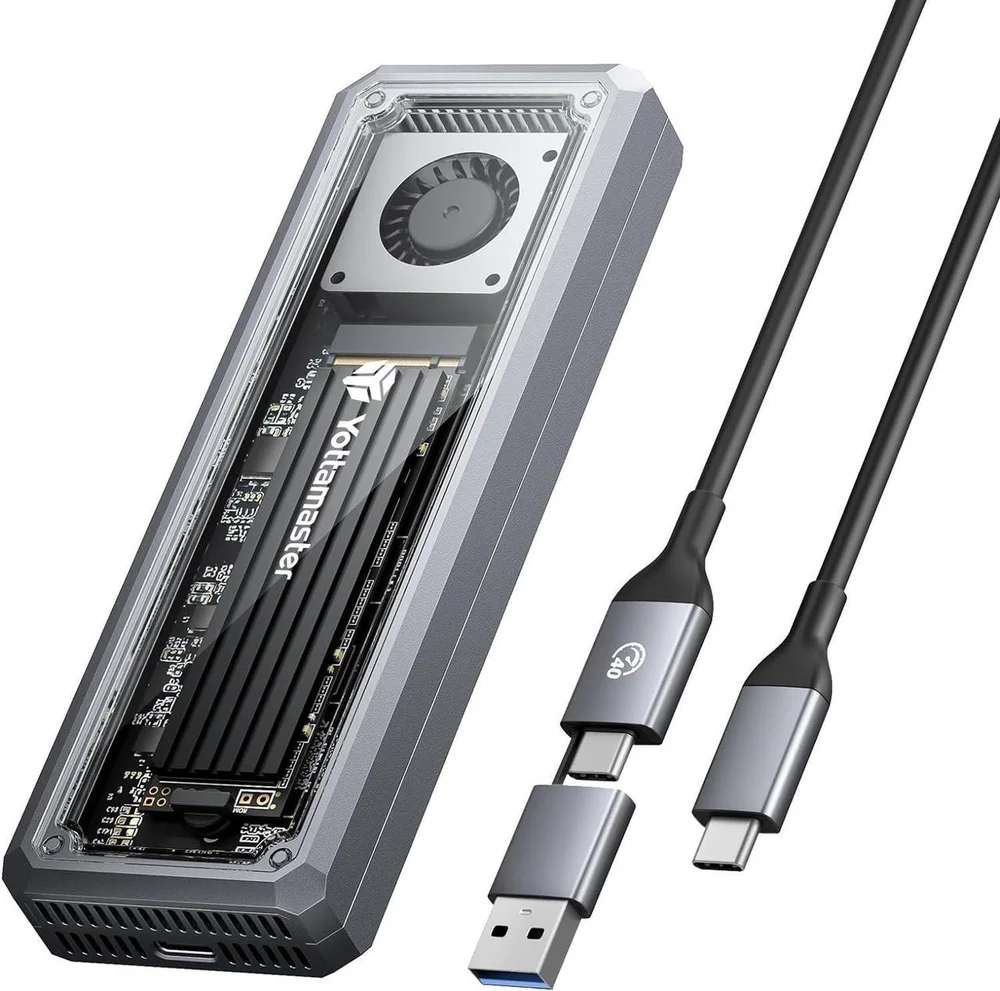 Case Externo SSD Nvme M.2 Thunderbolt 3/4 Usb 4.0 40gbps Case Externo SSD Nvme M.2 Thunderbolt 3/4 Usb 4.0 40gbps