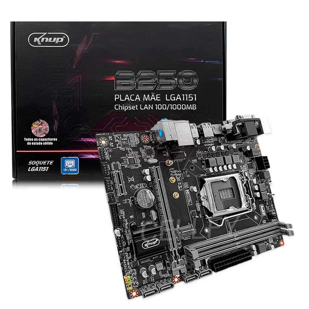 Placa Mãe Intel B250 LGA 1151 Ddr4 M-atx HDMI Sata3 Nvme M.2 4