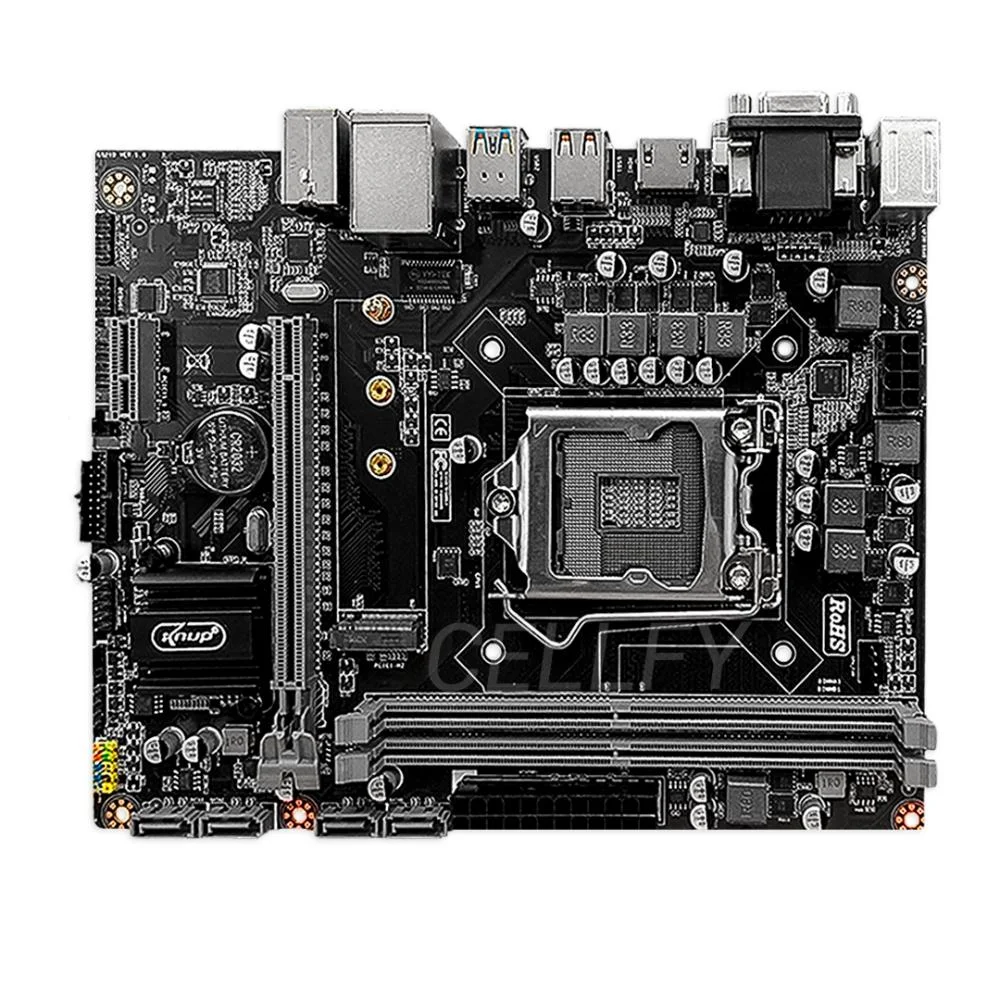 Placa Mãe Intel B250 LGA 1151 Ddr4 M-atx HDMI Sata3 Nvme M.2 7