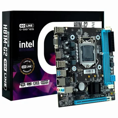 Placa Mãe H81-mg2 Soquete 1150 Goline Ddr3