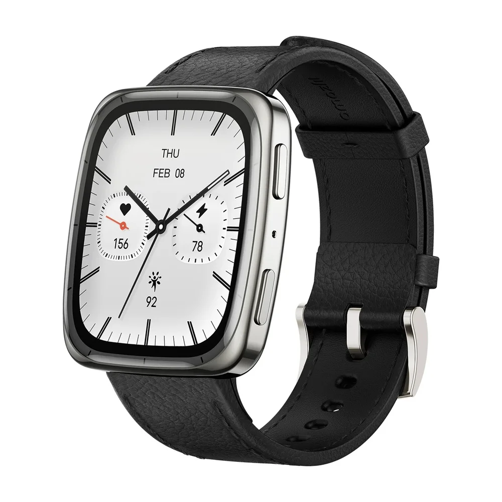 Smartwatch Amazfit Active 2 Square, Gps, Vidro Safira, Tela AmoLED 1,75, 5 Atm, A2440 - Preto Smartwatch Amazfit Active 2 Square, Gps, Vidro Safira, Tela AmoLED 1,75, 5 Atm, A2440 - Preto
