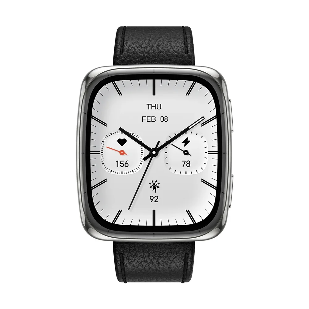 Smartwatch Amazfit Active 2 Square, Gps, Vidro Safira, Tela AmoLED 1,75, 5 Atm, A2440 - Preto Smartwatch Amazfit Active 2 Square, Gps, Vidro Safira, Tela AmoLED 1,75, 5 Atm, A2440 - Preto