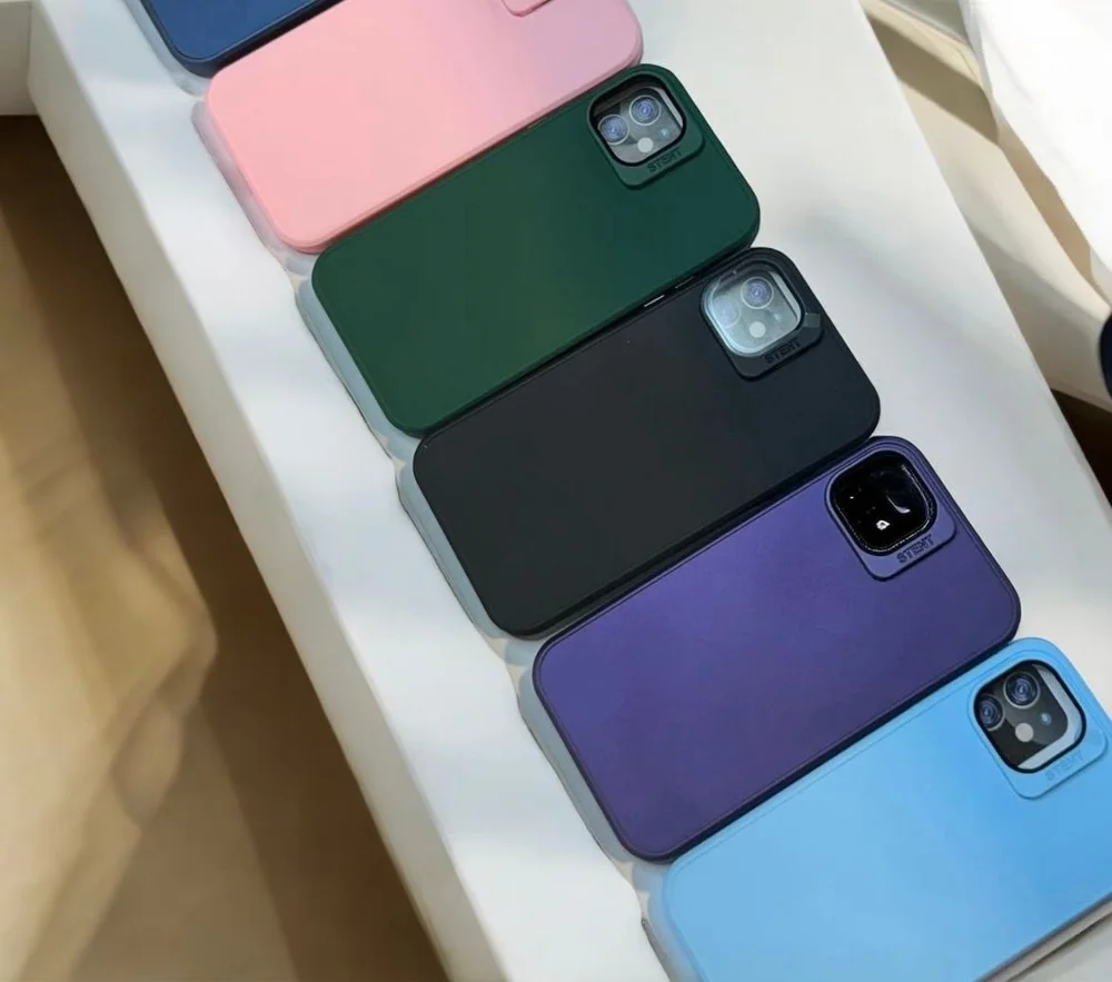 Imagem 2 de 5 do produto Capa Capinha Case Protege Câmera Suporte Na Lente Para Iphone 14 Pro