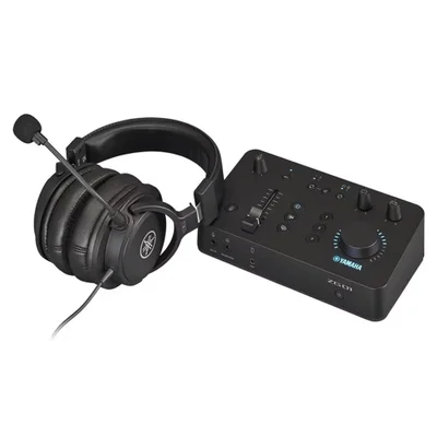 Kit Mesa De Som Zg01 E Fone Yh-g01 Para Streaming E Jogos Yamaha