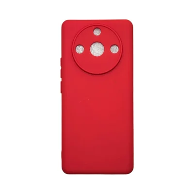 Capa Realme 11 Pró 5g Silicone Aveludada Protege Câmera Colorida Capinha Anti Impacto Cor:vermelho