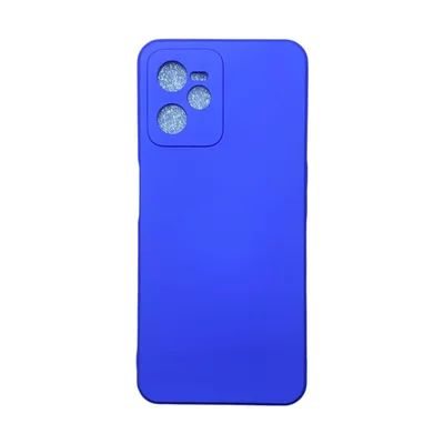 Capa Realme C35 Silicone Aveludada Protege Câmera Colorida Capinha Anti Impacto Realme C35:roxo 01