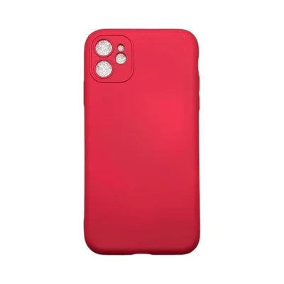 Capa Iphone 11 Silicone Aveludada Protege Câmera Colorida Capinha Anti Impacto Iphone 11:bordo