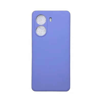 Capa Xiaomi Poco X7 Pró Silicone Aveludada Protege Câmera Colorida Capinha Anti Impacto Poco X7 Pró:lilás