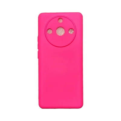 Capa Realme 11 Pró 5g Silicone Aveludada Protege Câmera Colorida Capinha Anti Impacto Cor:rosa Pink