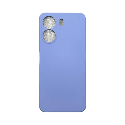 Capa Xiaomi Mi 13t Pro Silicone Aveludada Protege Câmera Colorida Capinha Anti Impacto Cor:lilás