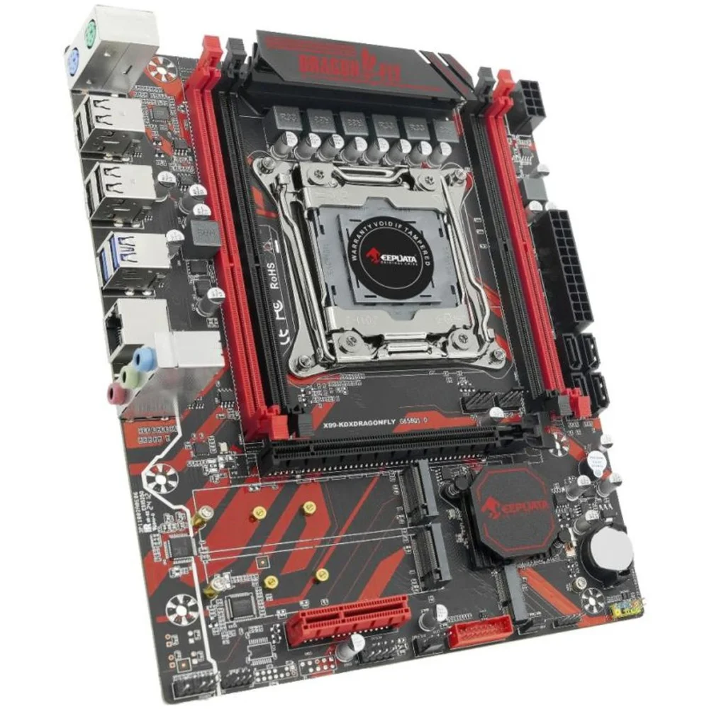 Placa Mãe 2011p Keepdata X99 M.2 Ddr4 Sem Video 5