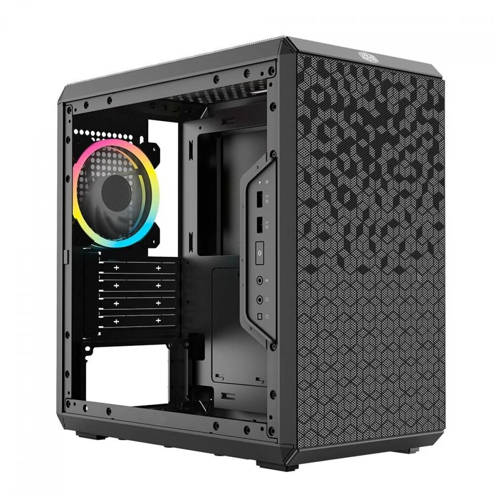 Imagem 4 de 5 do produto Gabinete Gamer Cooler Master Masterbox Q300l - Vidro Temperado - Painel Modular - Micro Atx - Preto
