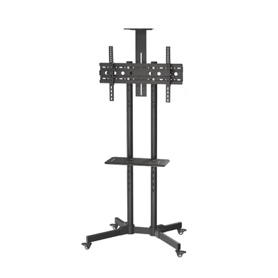 Suporte De Chão Para Tv / Monitor 32 A 75 Com Rodinhas