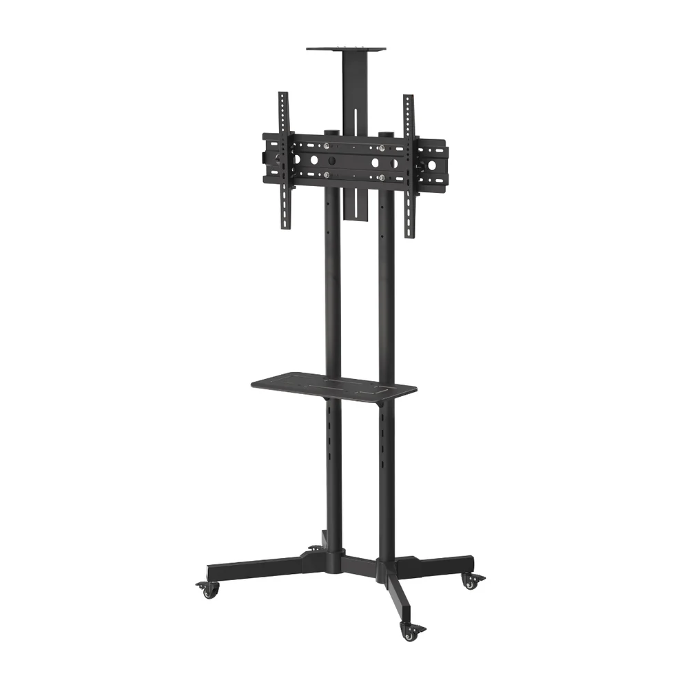 Imagem 2 de 5 do produto Suporte De Chão Para Tv / Monitor 32 A 75 Com Rodinhas