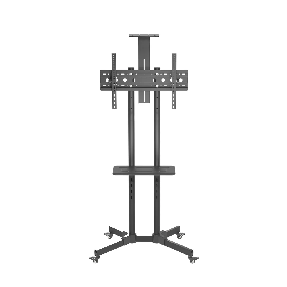 Imagem 4 de 5 do produto Suporte De Chão Para Tv / Monitor 32 A 75 Com Rodinhas