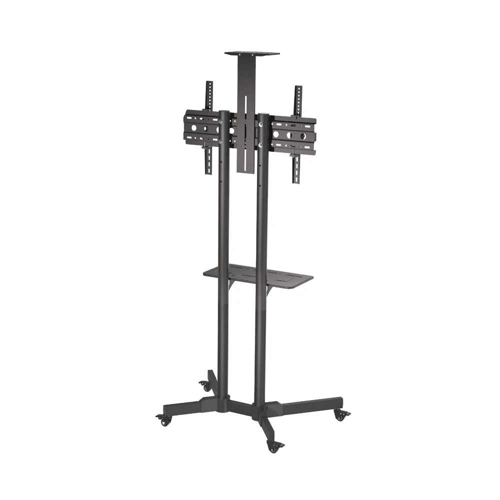 Imagem 5 de 5 do produto Suporte De Chão Para Tv / Monitor 32 A 75 Com Rodinhas