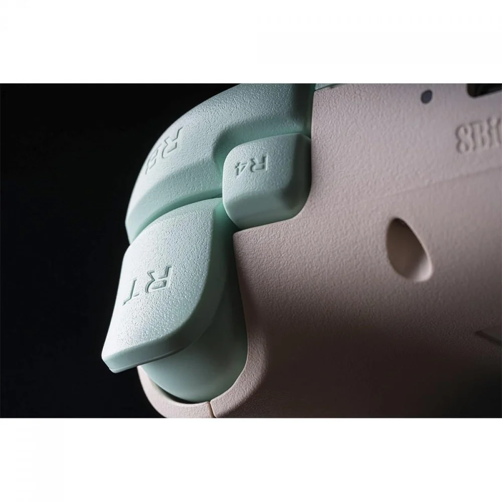 Imagem 2 de 5 do produto Controle Gamer 8bitdo Ultimate 2c, Bluetooth/wireless, Hall Effect, Mint, 81hd03