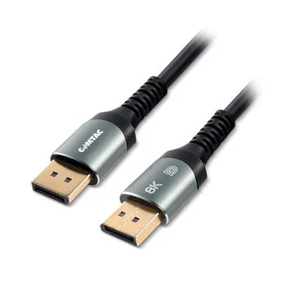 Cabo Displayport 1.4 - 2 Metros - Preto - Comtac 22129471