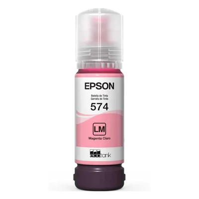 Refil De Tinta Epson T574620 - 70ml - Magenta Claro - Para Multifuncionais Epson - L8050/l18050/
