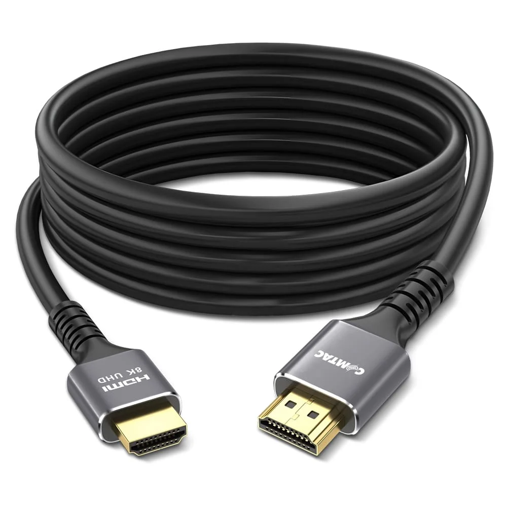 Imagem 5 de 5 do produto Cabo HDMI 2.1 - 2 Metros - 8k 60hz / 4k 120hz - Comtac 22129400