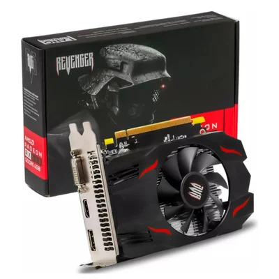 Placa De Vídeo Revenger Rx 550 Radeon 4gb GDDR5 128 Bits -