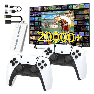 Vídeo Game Console Blulory Stick M15 Pro 4k 3d 64gb 20mil Jogos R36s K5 X12