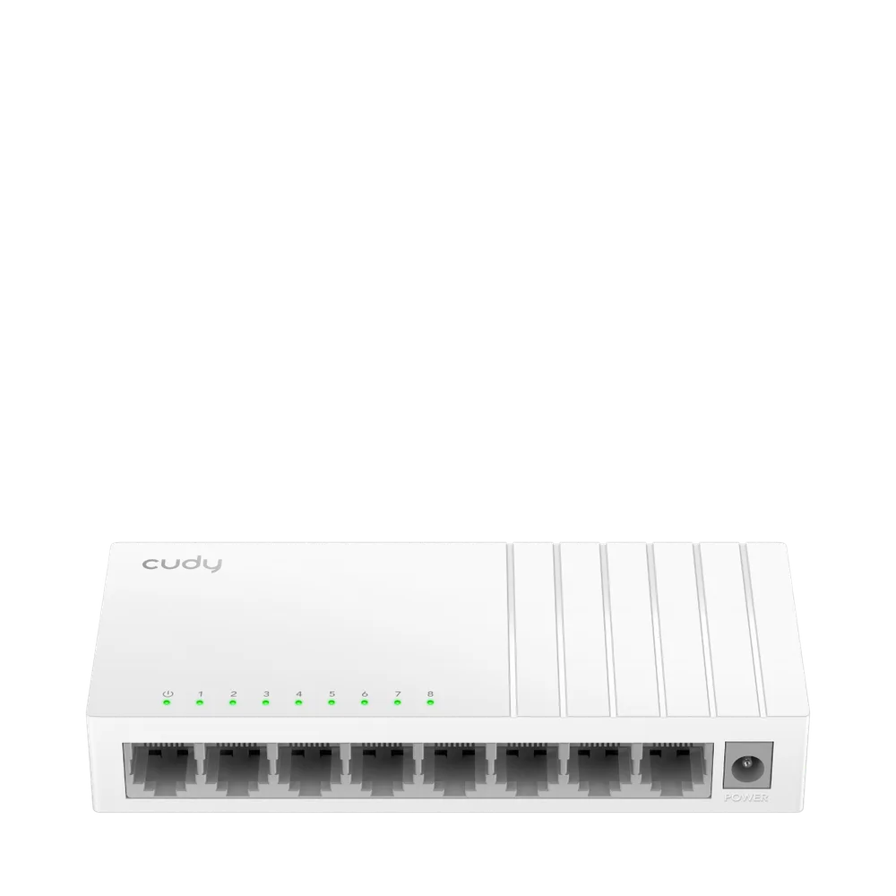 Imagem 3 de 3 do produto Switch Cudy Fs108d_eu V3.0 8 Portas, 10/100 Mbp/s Branco
