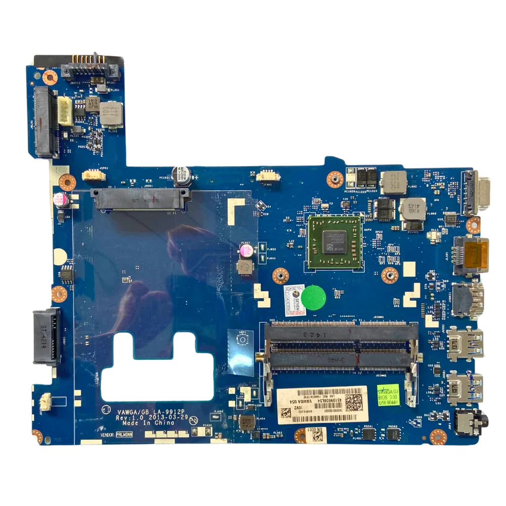 Placa Mãe Lenovo Vawga/gb La-9912p - Amd E1-2100 2 Slot Ddr3 4