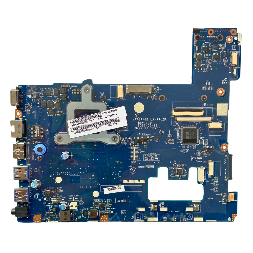 Placa Mãe Lenovo Vawga/gb La-9912p - Amd E1-2100 2 Slot Ddr3 5
