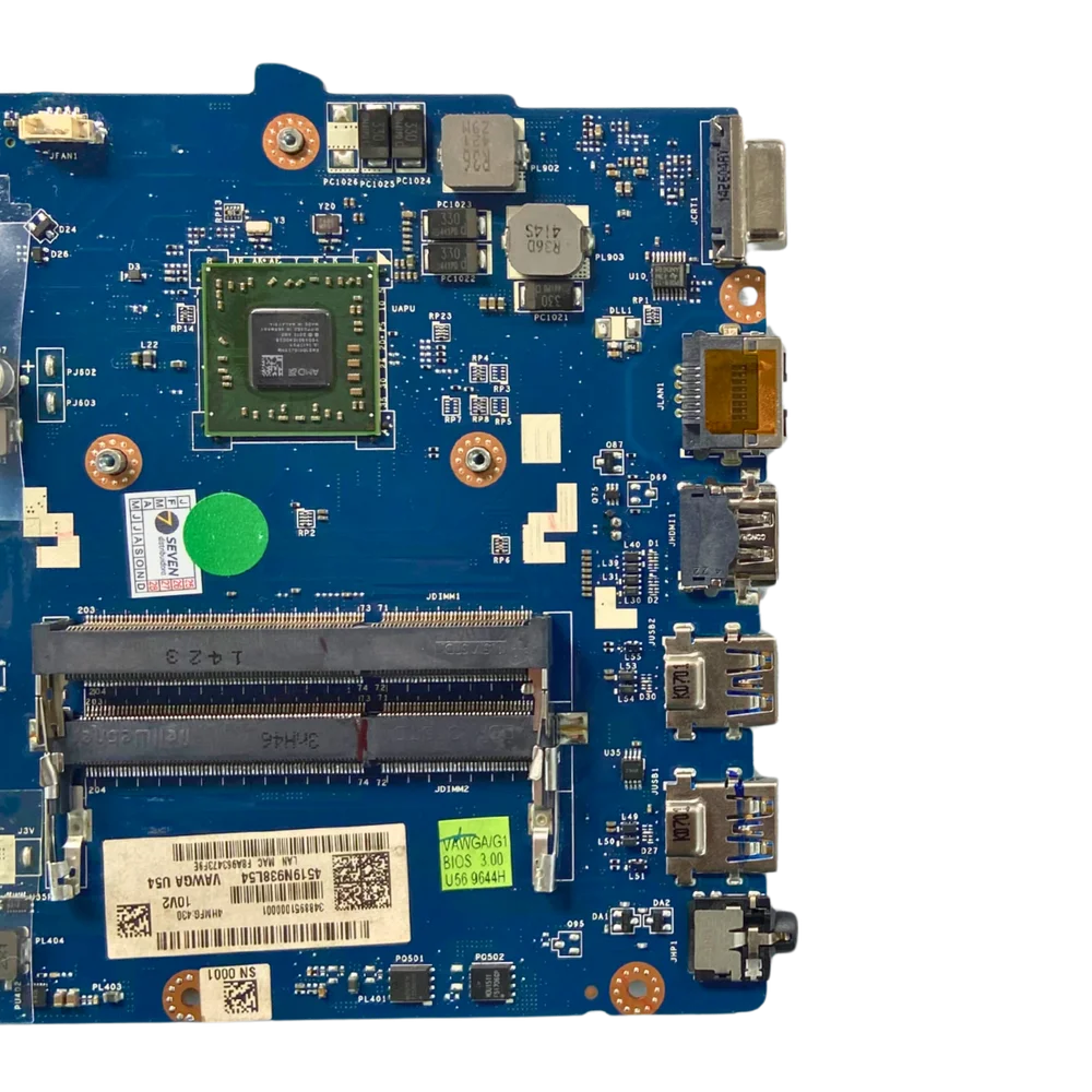 Placa Mãe Lenovo Vawga/gb La-9912p - Amd E1-2100 2 Slot Ddr3 6