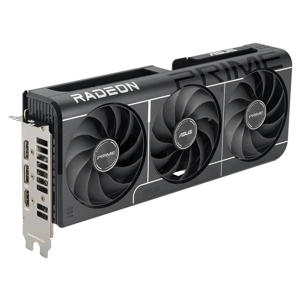 Placa De Vídeo Asus Prime Rx 9060 Xt Oc 8g Amd Radeon, 8GB, Gddr6, 128bits 5