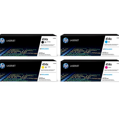 Kit 4 Toners Originais HP | M454 M479 | W2020X W2021X W2022X W2023X  | PRETO CIANO AMARELO MAGENTA