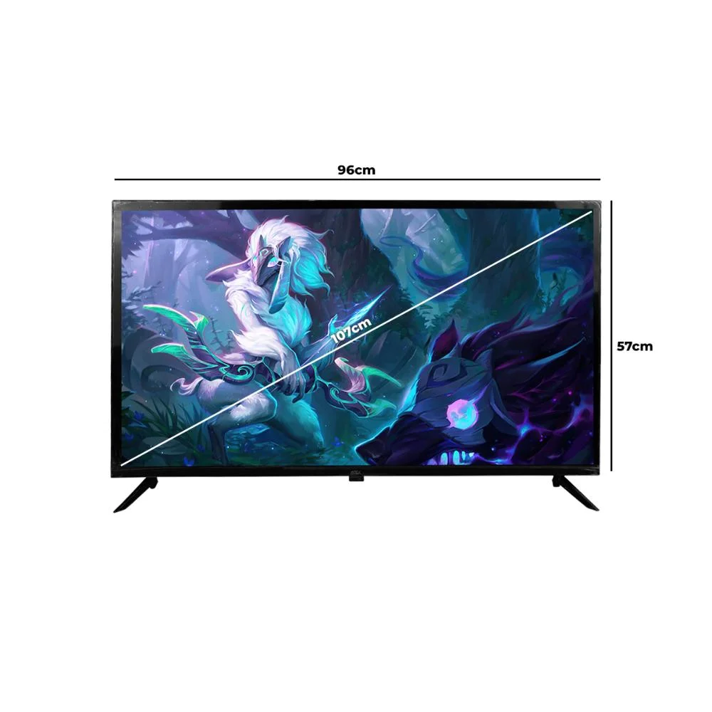 Monitor Gaming 43 Pol LED Fhd, 60hz 8,5ms, HDMI Vga Usb, Pronta Entrega Monitor Gaming 43 Pol LED Fhd, 60hz 8,5ms, HDMI Vga Usb, Pronta Entrega