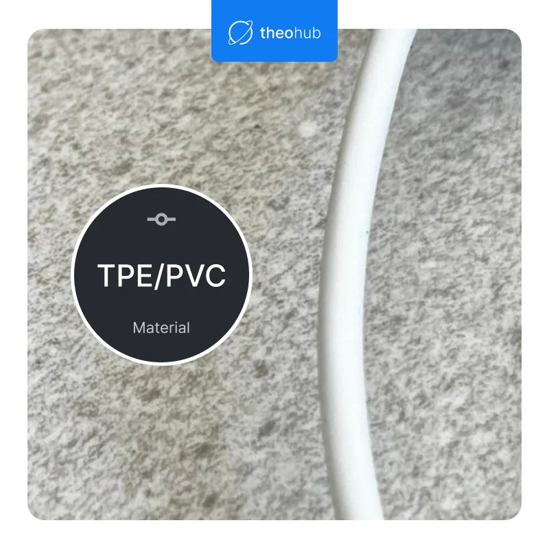Imagem 5 de 5 do produto Cabo Usb P/ Tipo C Carga Rápida 20w 3a 1m Branco Carregador